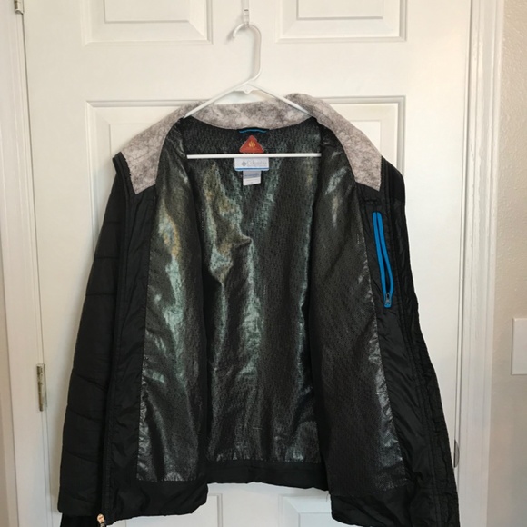 Columbia Kaleidaslope Omni-Heat Thermal Reflective Puffer Jacket Plus 2X Black - Picture 6 of 9